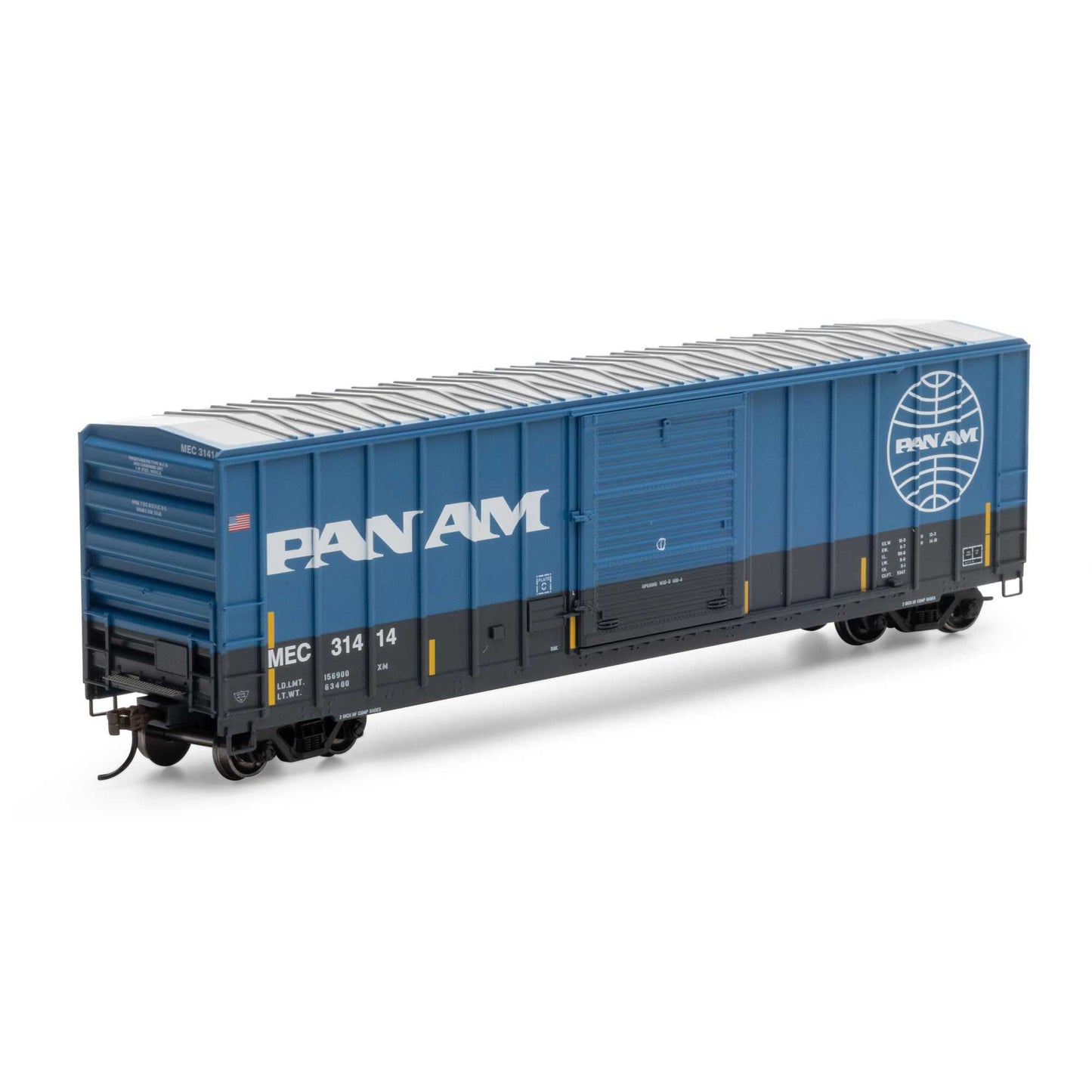 HO 50' FMC 5347 Box Car MEC / Pan Am #31414 (ATH18701)