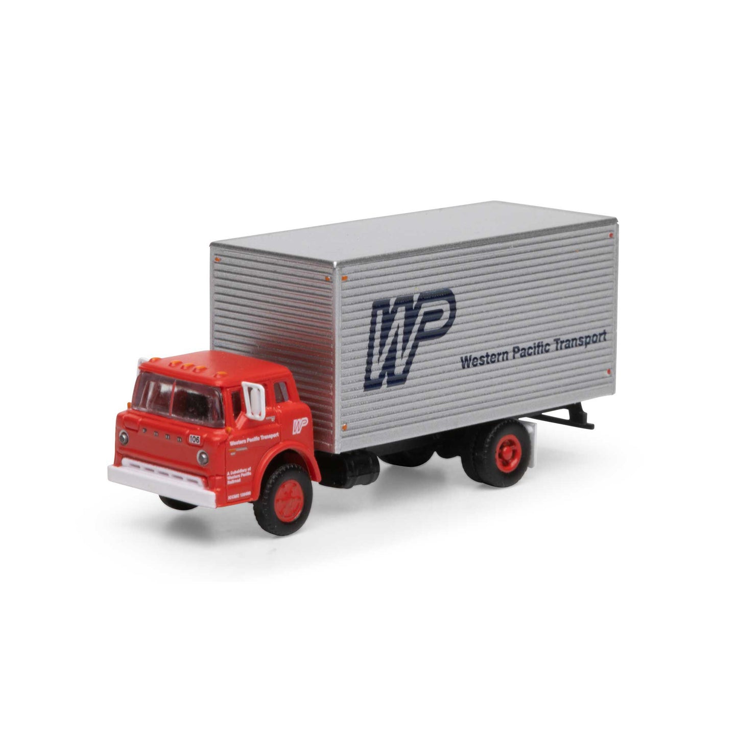 N Ford C Box Van Western Pacific Model (ATH2554)