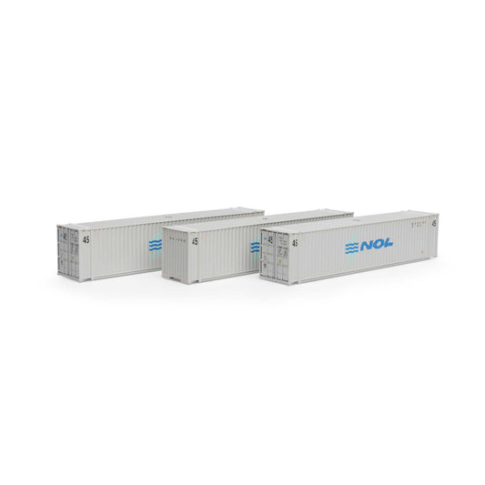 HO RTR 45' Container NOL #1 (3) (ATH28038)