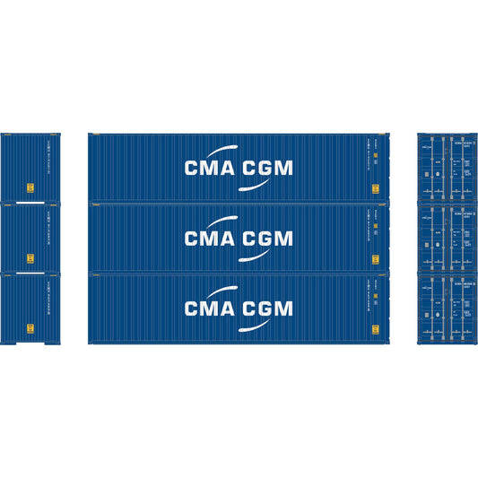 HO RTR 40' Corrugated Container ECMU (ATH28371)