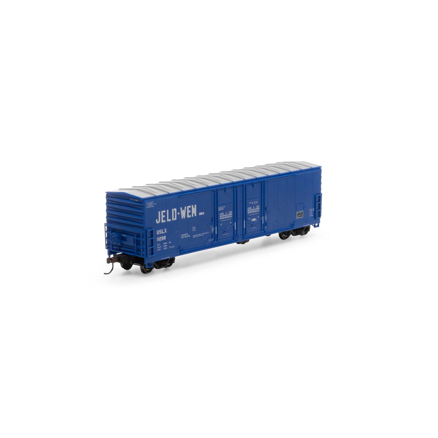 HO RTR 50' Evans DD Plug Box with USLX Jeld-Wen Decoration (ATH67955)