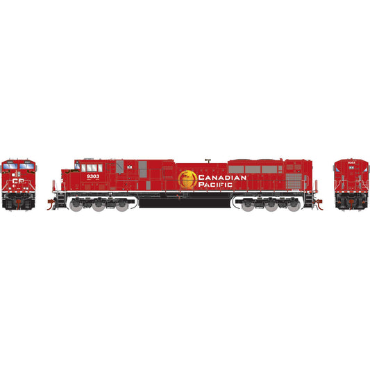 HO EMD SD90MAC-H Ph2 Locomotive with DCC & Sound CP #9303 (ATHG-1048)