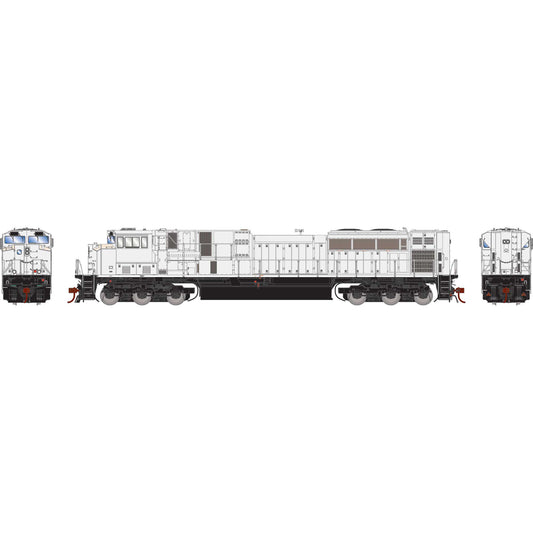 HO EMD SD89MAC Locomotive with DCC and Sound Painted Unlettered (ATHG-1054)