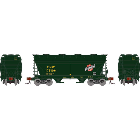 N ACF 2970 Covered Hopper CNW #175106 (ATHG-1282)