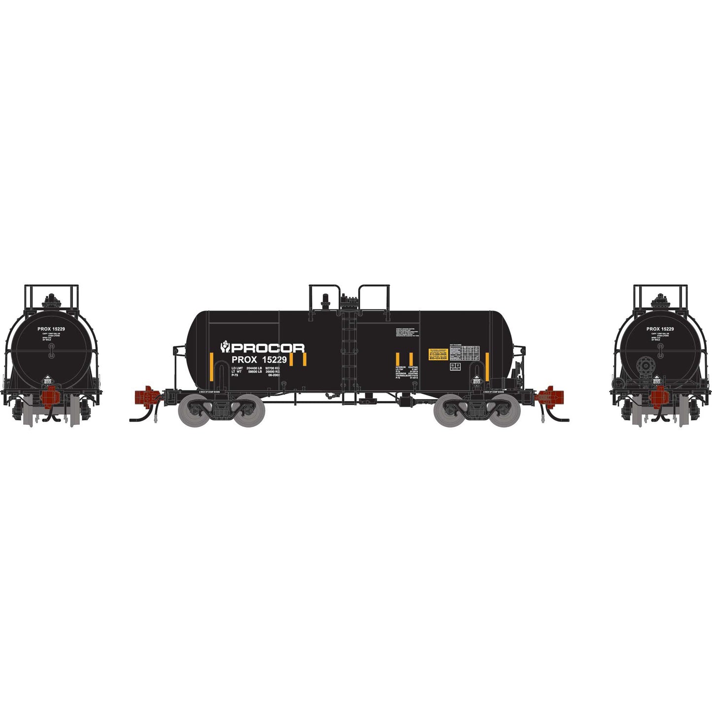 N 13K Gallon Acid Tank Car, PROX #15229 (ATHG-1474)