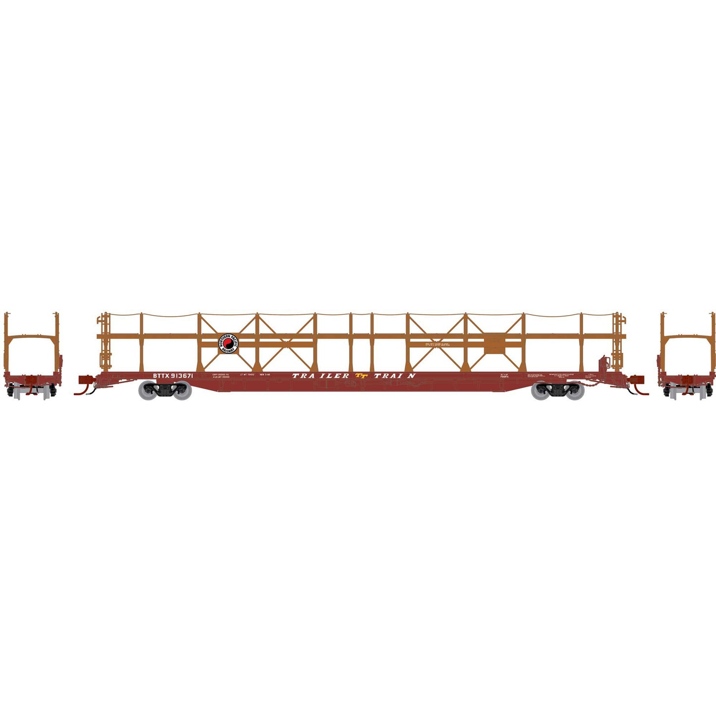 N F89F Bi-Level Auto Rack NP/BTTX #913671 (ATHG-1792)