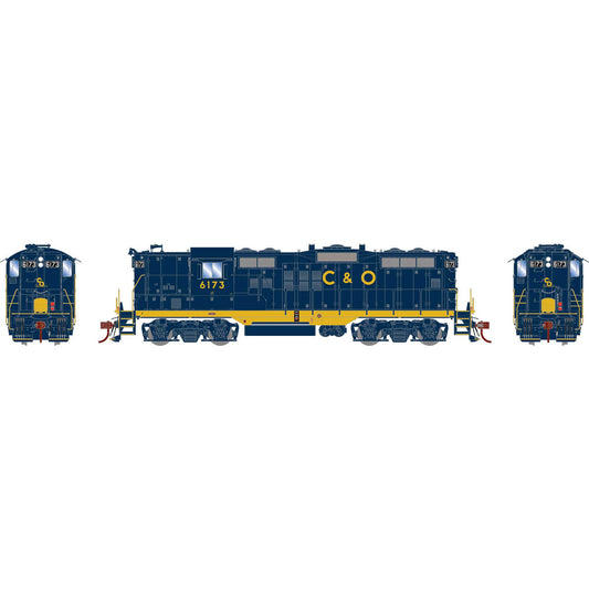 HO GP9 Locomotive C&O #6173 (ATHG82269)
