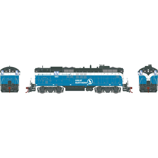 HO GP9 Locomotive GN #682 (ATHG82274)