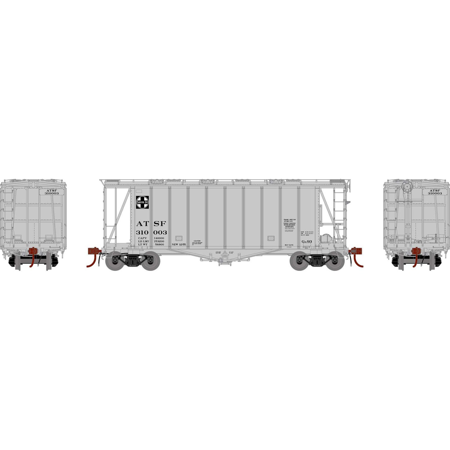 HO GATC 2600 Airslide Hopper (ATHG87467)