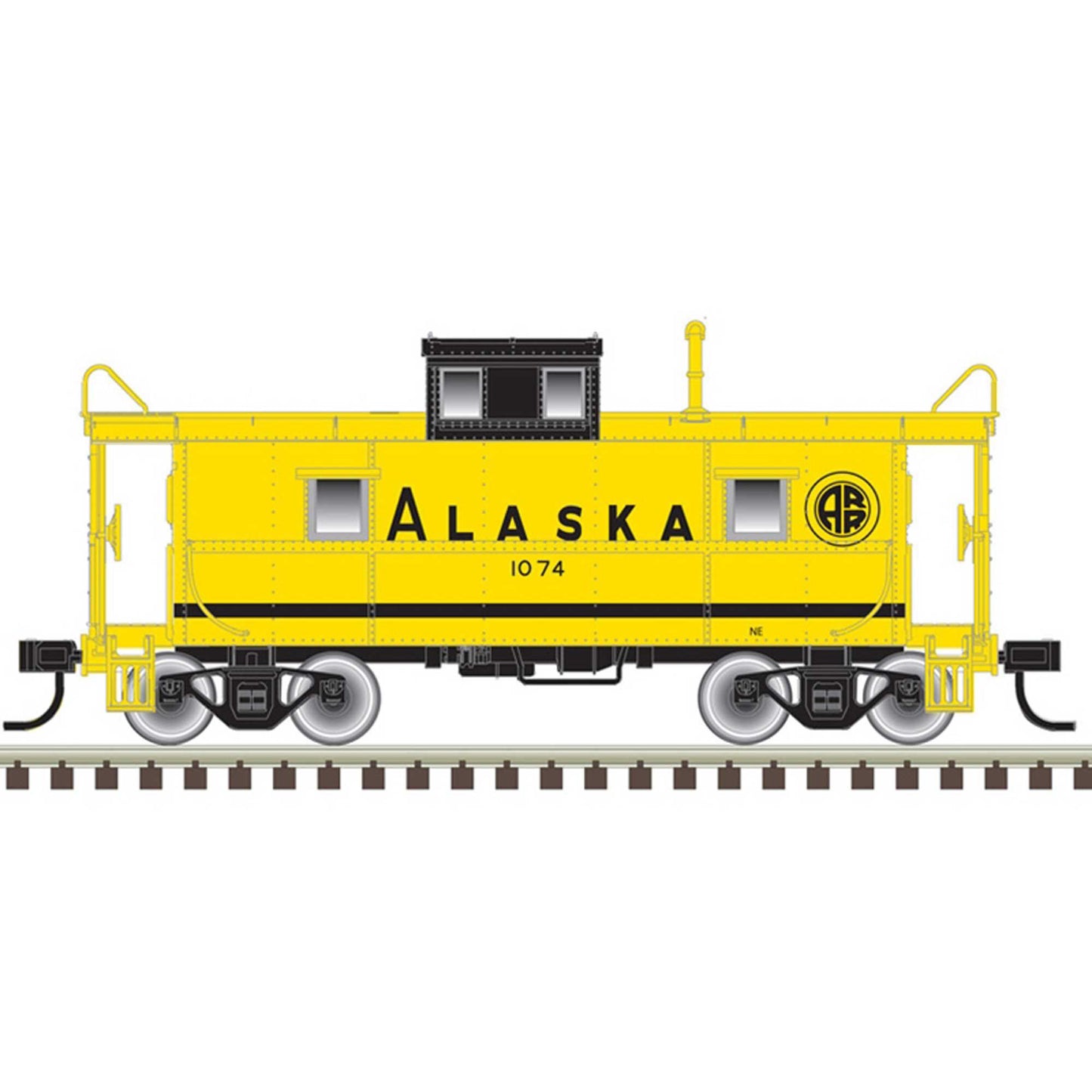 HO C&O Cupola Caboose Alaska 1084 (ATL20006753)