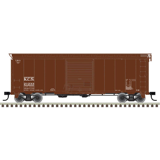 HO 40' Postwar Box Car Kansas City Southern 21126 (ATL20006821)