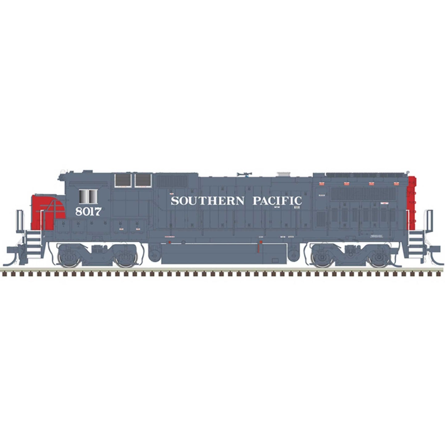 N Dash 8-40 B/BW Locomotive Southern Pacific 8017 (ATL40005129)