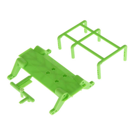 Green Skid Plate & Battery Capture (AXIC3348)
