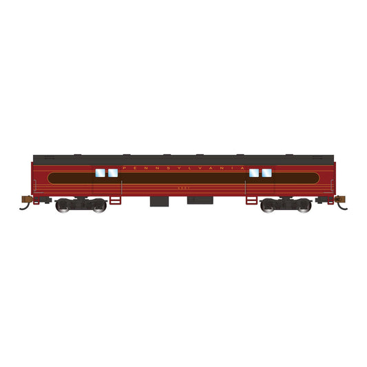 N 72' Smooth-Side Baggage Car - PRR #6051 (BAC14456)