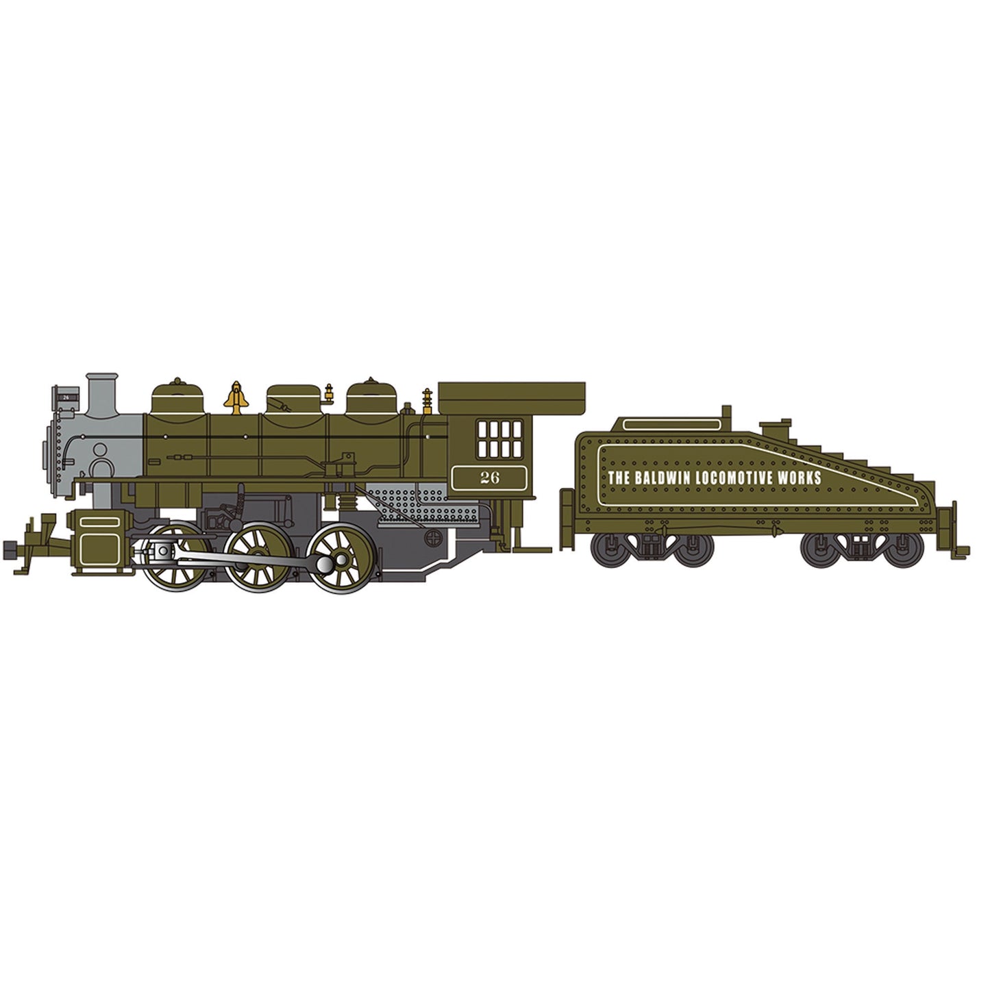 HO USRA 0-6-0 DCC Smoke Baldwin Locomotive Works (BAC51610)