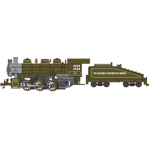 HO USRA 0-6-0 DCC Smoke Baldwin Locomotive Works (BAC51610)