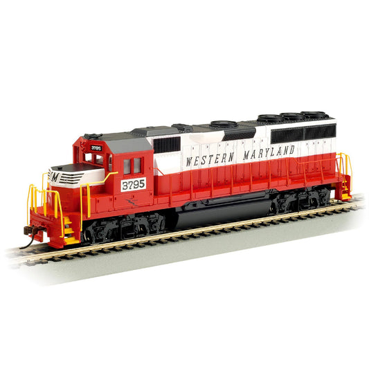 HO Scale GP40 Western Maryland #3795 (BAC63536)