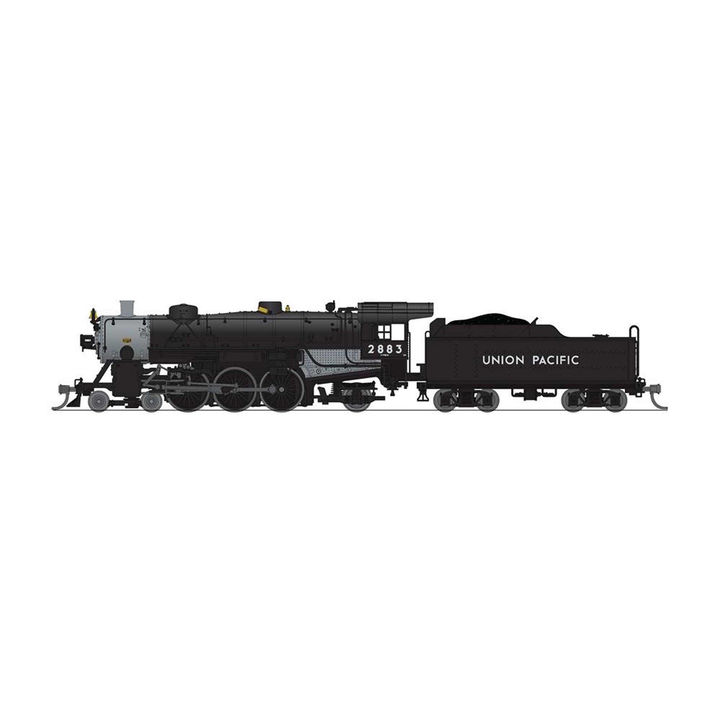 N Light Pacific 4-6-2 Steam Locomotive UP 2883 with Paragon4 Sound (BLI8012)