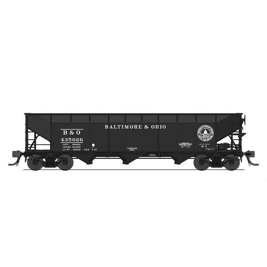HO AAR 70-ton Triple Hopper B&O W-7 #435125 (BLI8105)
