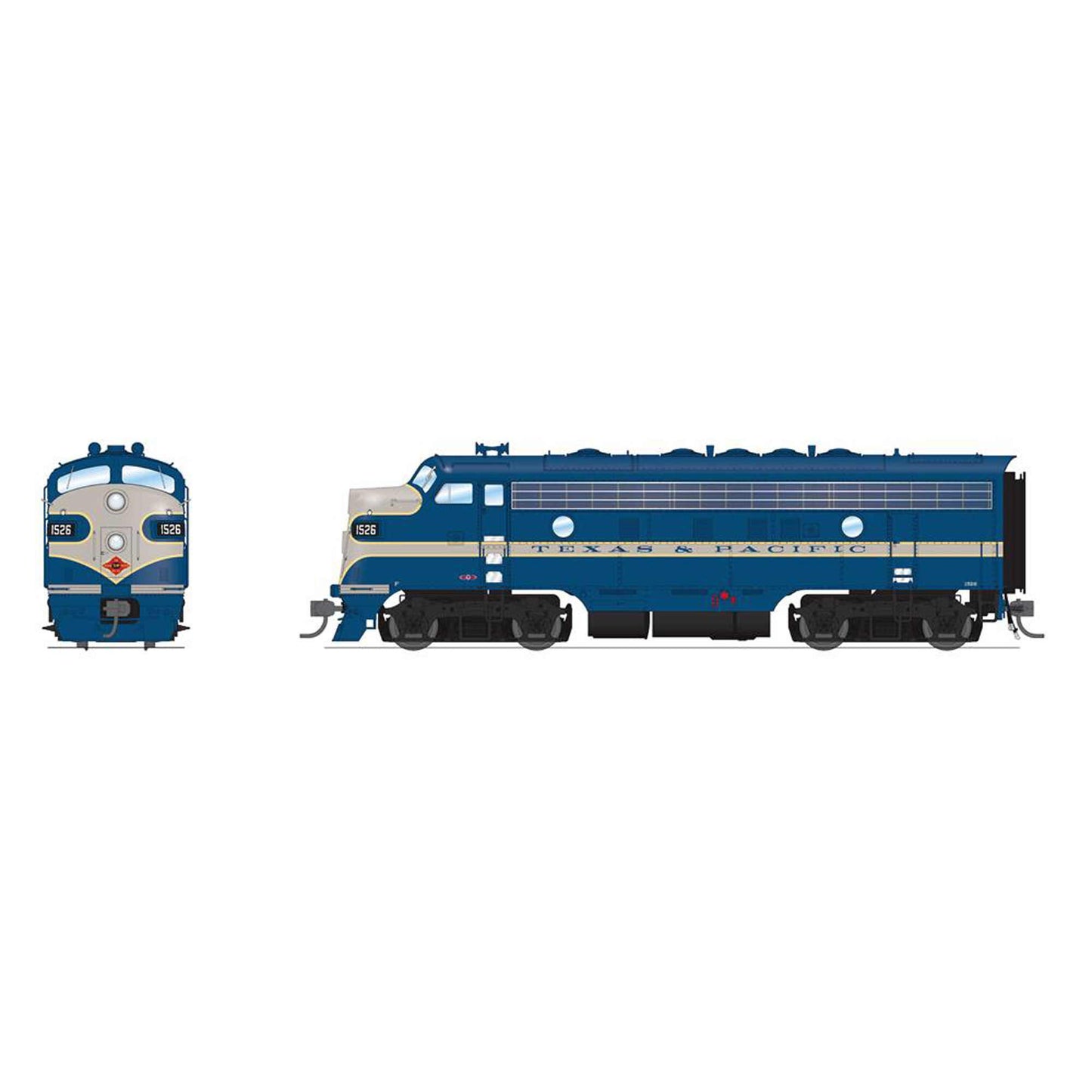 HO EMD F7A Locomotive T&P 1535 Eagle Scheme with Paragon4 (BLI8212)