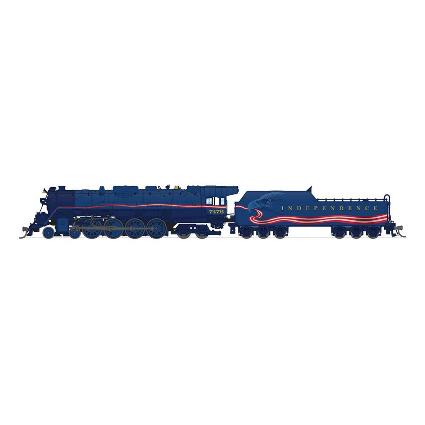 N Reading T1 4-8-4 Locomotive Independence Day Paint (BLI8249)