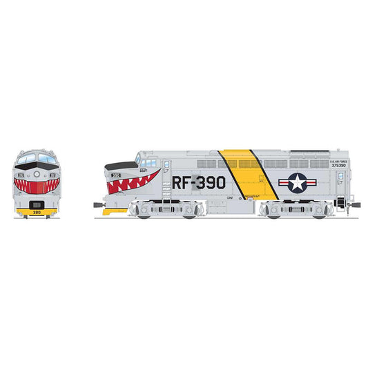 HO RF-16 Sharknose Locomotive A USAF RF-390 (BLI8290)