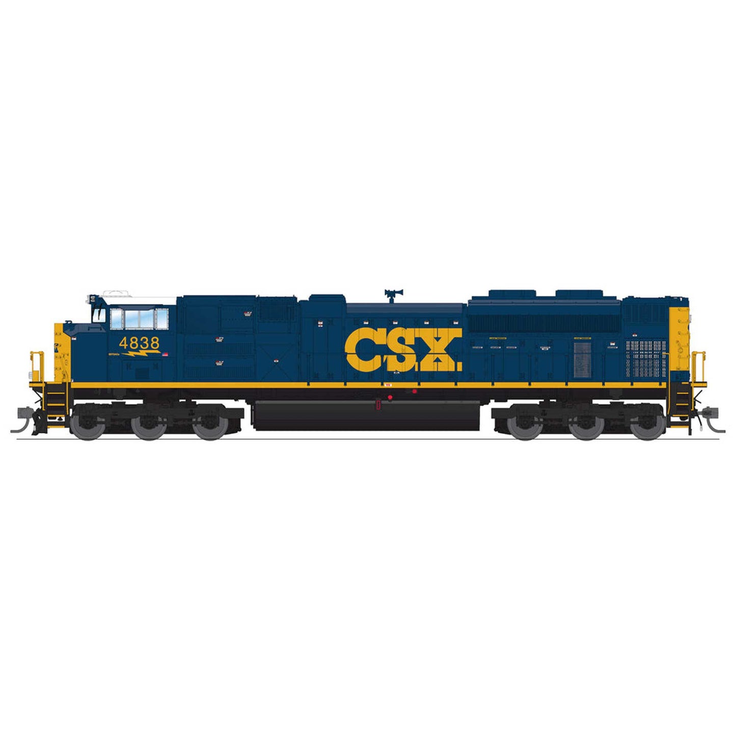 HO EMD SD70ACe Locomotive CSX 4845 YN3 Paint (BLI8707)