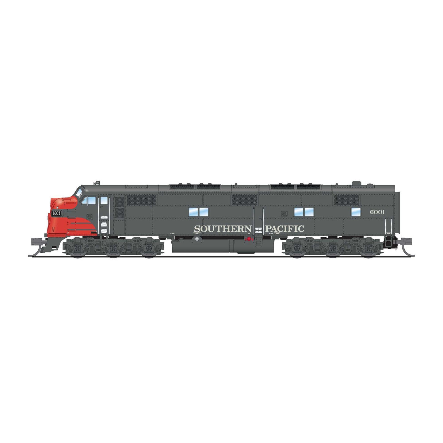 EMD E7A Locomotive SP 6002 Bloody Nose with DCC and Sound (BLI8776)
