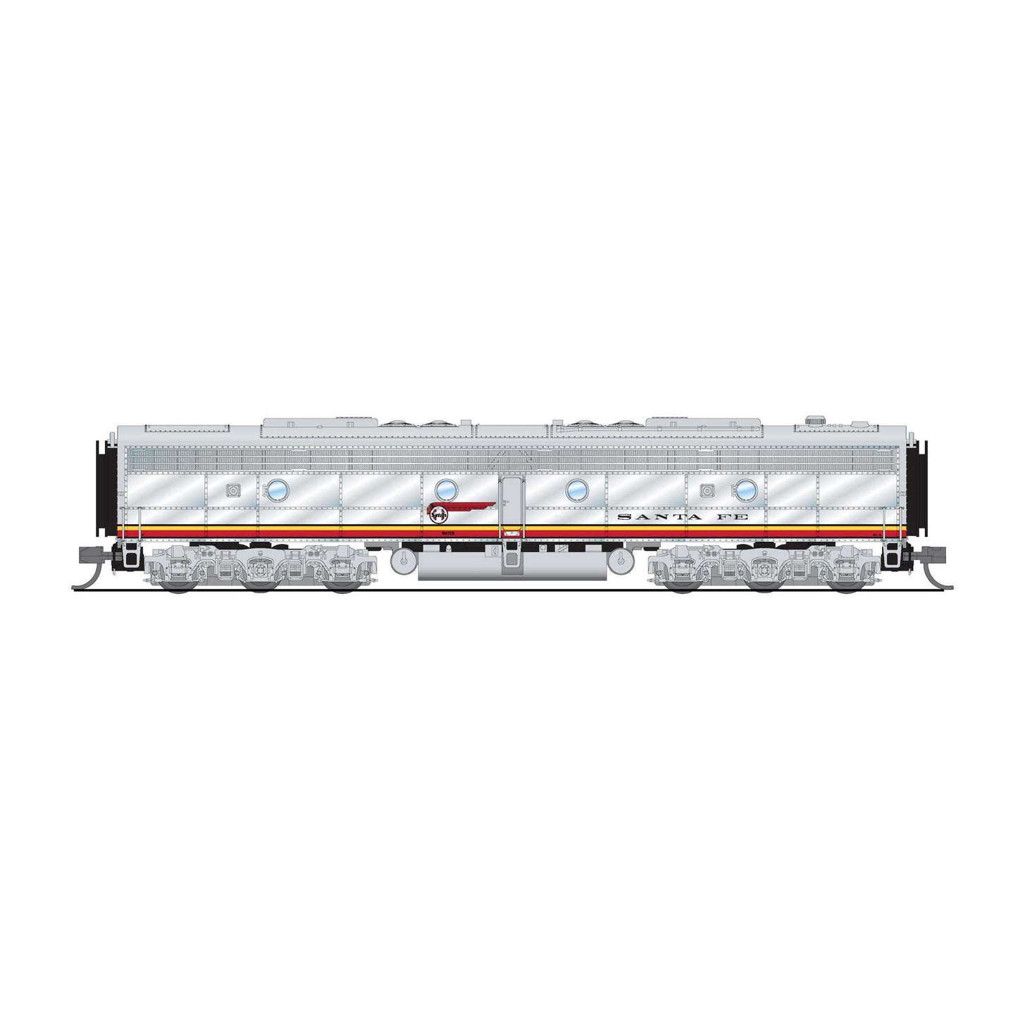 N EMD E8B Locomotive ATSF 84A Warbonnet (BLI8841)