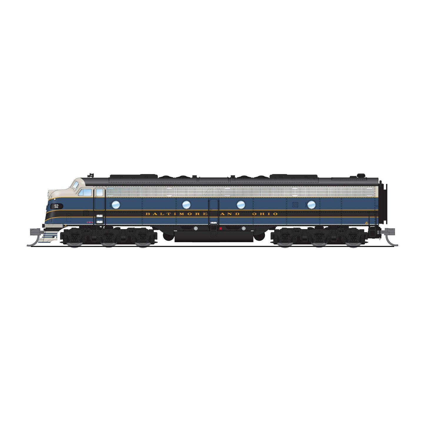 N EMD E8A Locomotive B&O 94A As-Delivered (BLI8842)