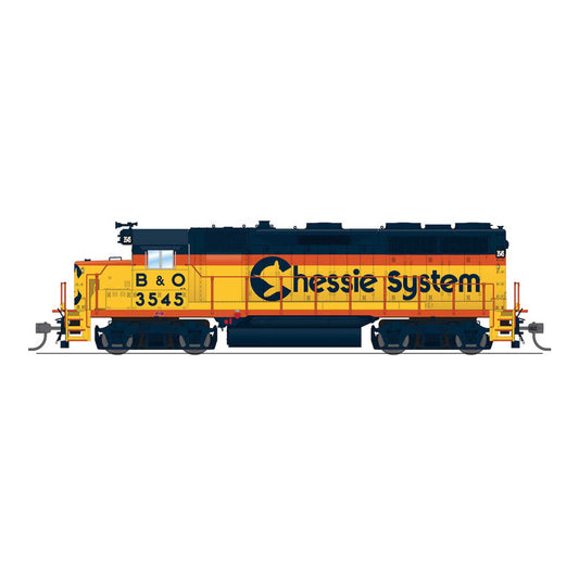 HO EMD GP35 B&O 3551 Chessie System No-Sound DCC-Ready (BLI8902)