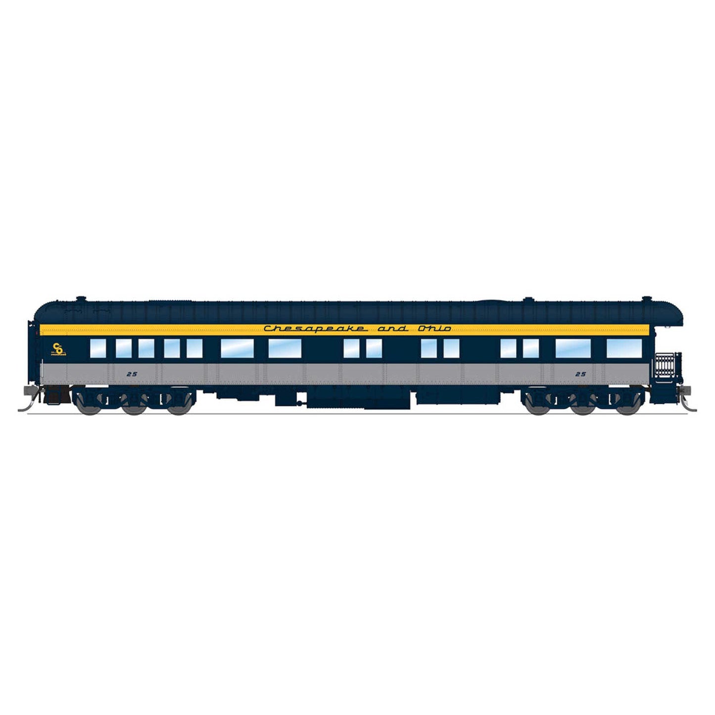 HO Scale Chesapeake & Ohio Business Car #25 (BLI8951)