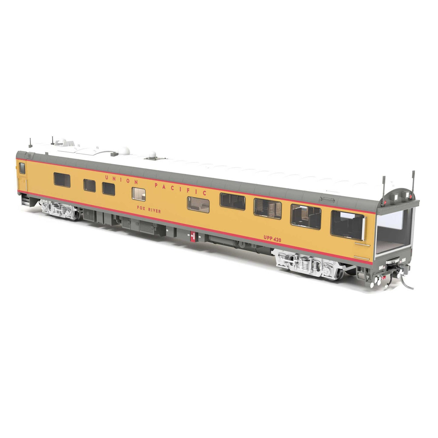 HO Union Pacific Track Inspection Car Fox River Model (BLI9106)