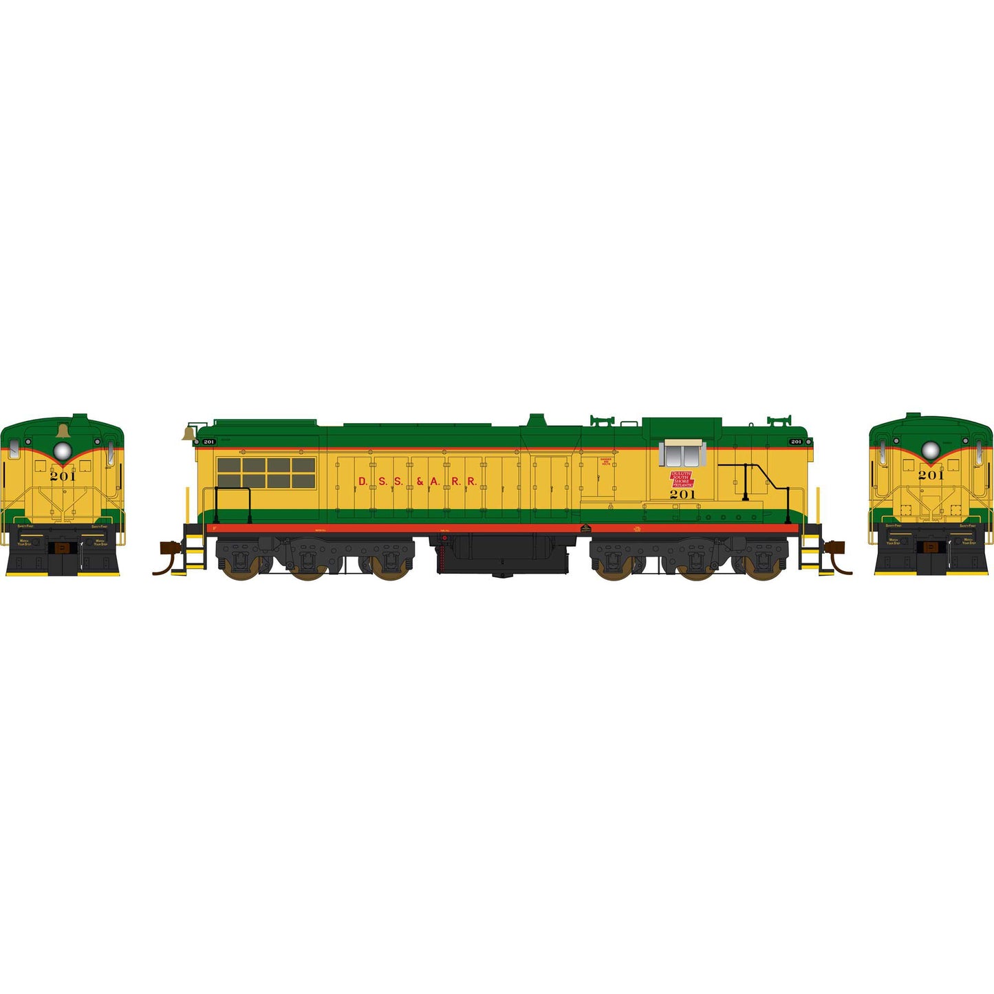 HO DRS-6-6-1500 DSSA Loco #201 with Sound (BOW25088)