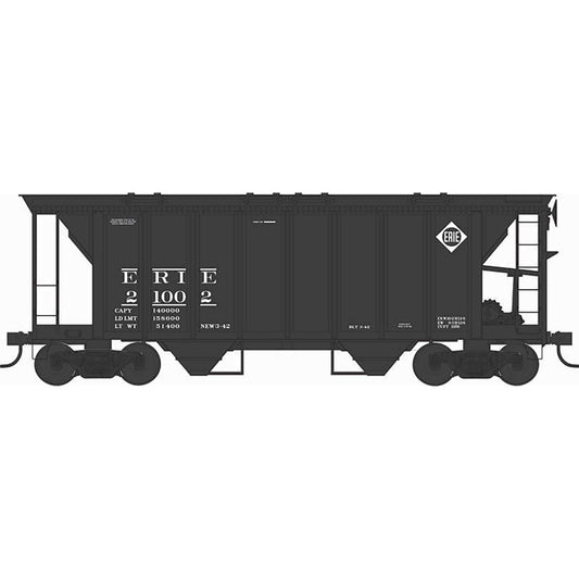 HO H34 Covered Hopper Erie #21025 (BOW43260)