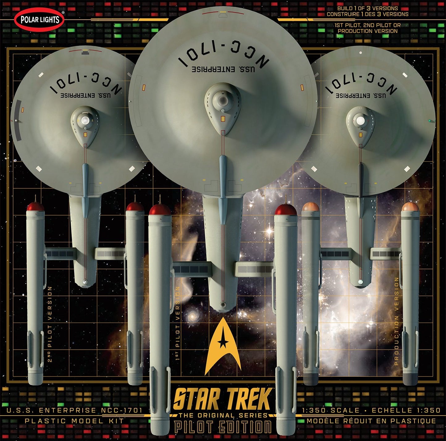 Star Trek Tos U.S.Sw/Pilot Parts (PLL993M)