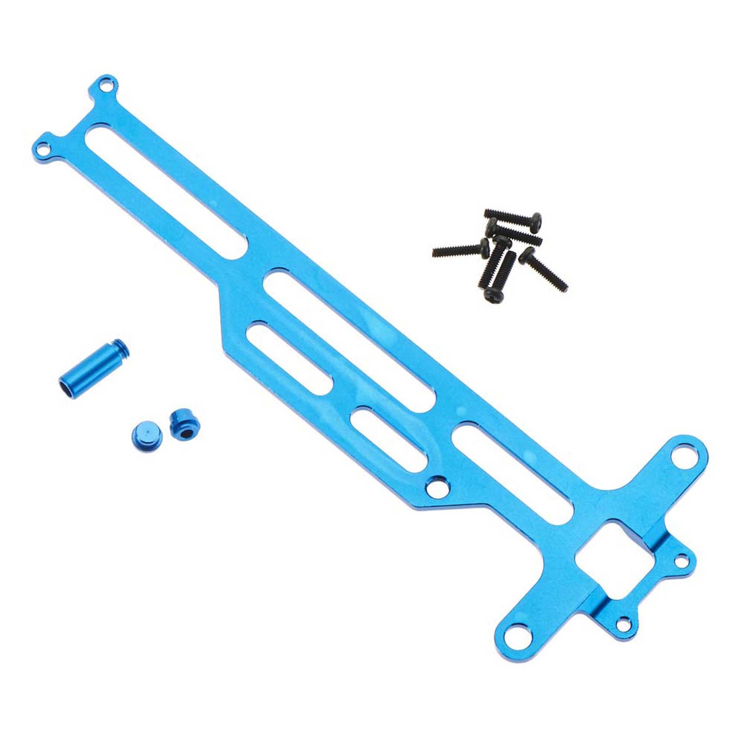 Aluminum Chassis Brace for BX MT SC 4.18 (Blue) (DIDC1103)