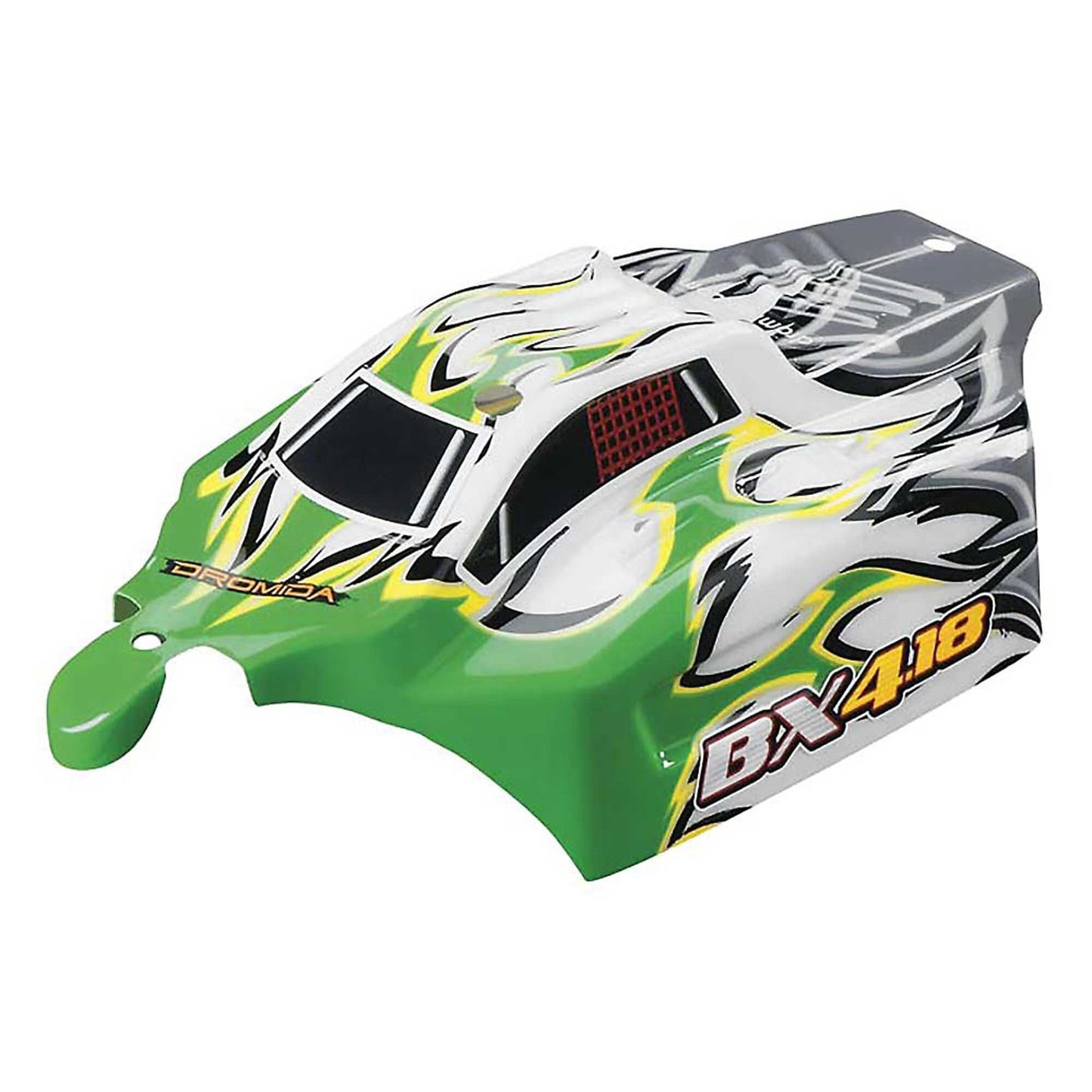 BX4.18 Green and White Body for RC Vehicle (DIDC1136)
