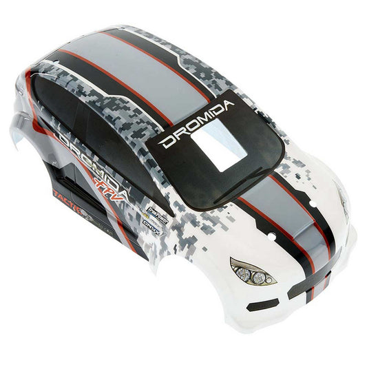 Rally Car FPV Body with Decals Gray/Red (DIDC1206)