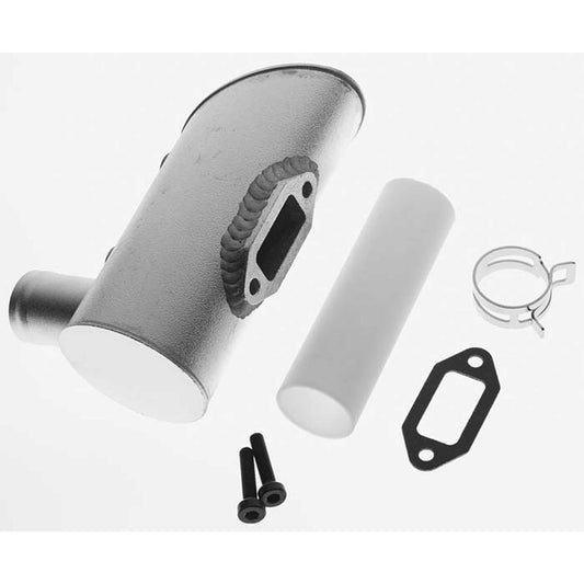 Muffler Right 2-Hole for DLE-120 Engine (DLEG1332)