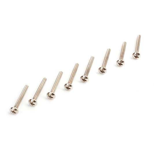 3X25mm Machine Screws Pack of 8 (ECX0945)