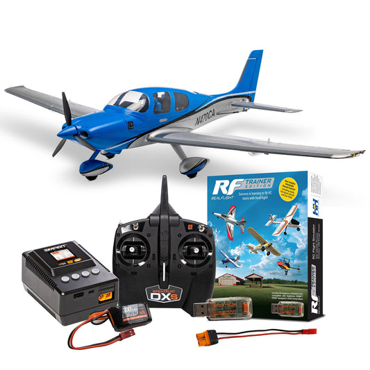 UMX Cirrus SR22T BNF Basic Ultimate Combo (EFLU15950UC)