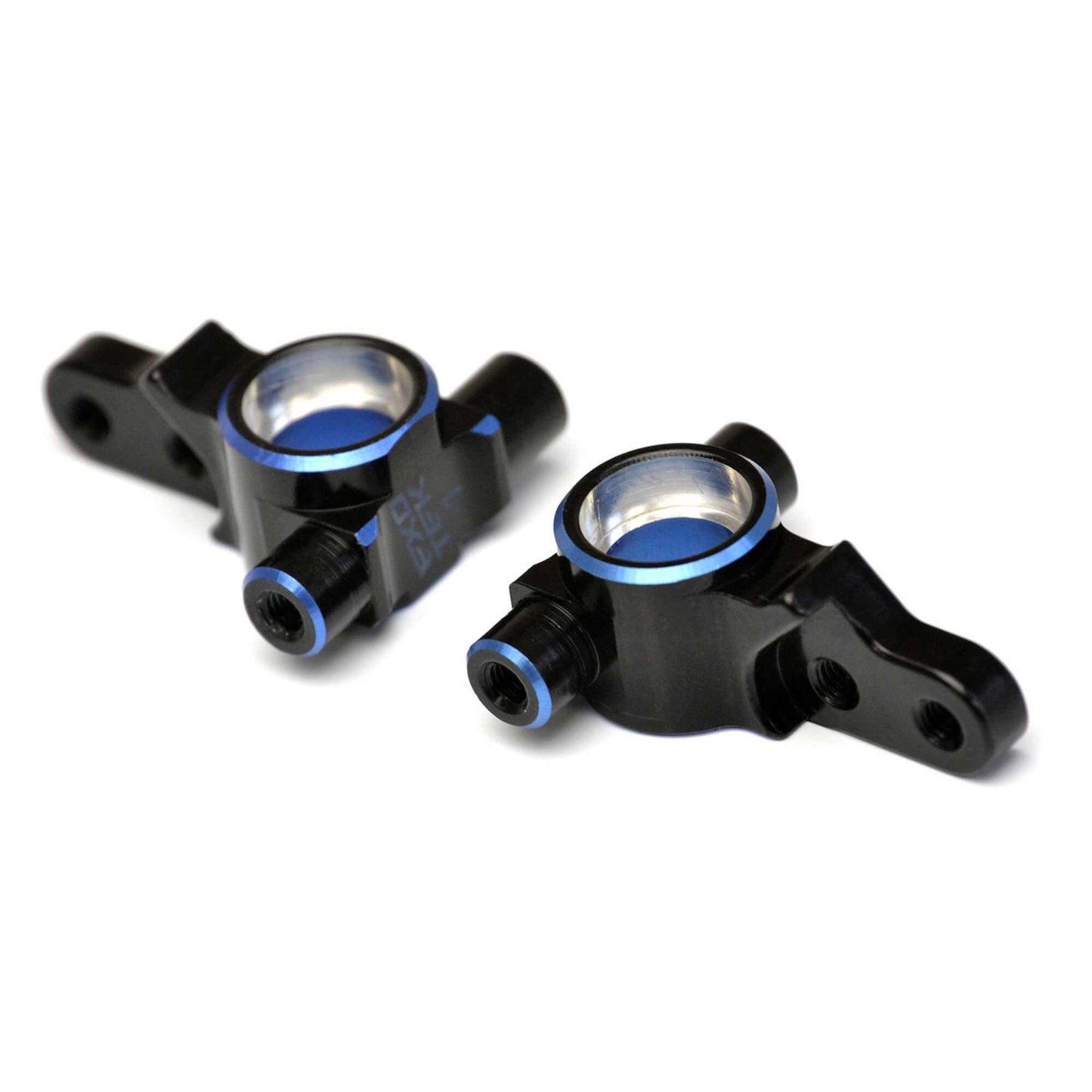 Steering Blocks 1mm Anodized for B6.4 B6.3 (ETK2138)