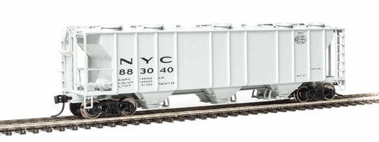 HO 50' Pullman-Standard PS-2 2893 3-Bay Covered Hopper Ready to Run New York Central #883040 (910-7027)