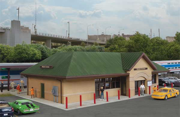 Modern Suburban Station -- Kit - (933-4095)