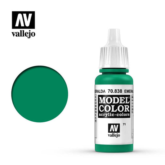 Model Color Emerald Acrylic Paint 18ml Bottle (VLJ70838)