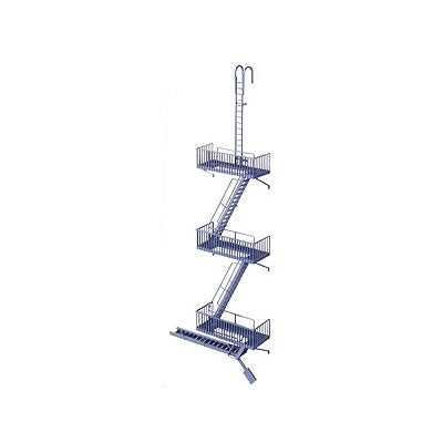 Vintage Fire Escape (933-3729)