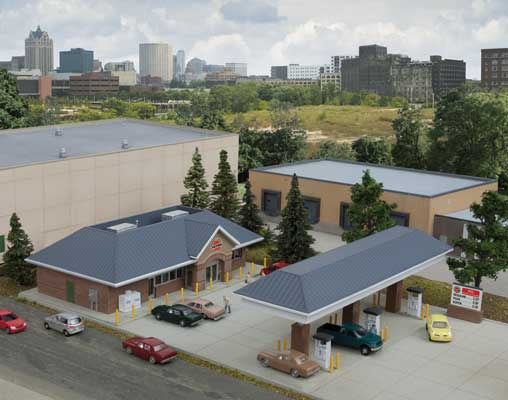 Modern Gas Station -- Kit - Main (933-3885)