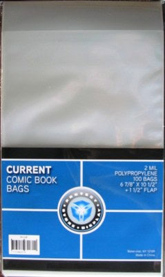 CURRENT THICK BAGS 6 7/8 RESEALB (MBBPSCURR)