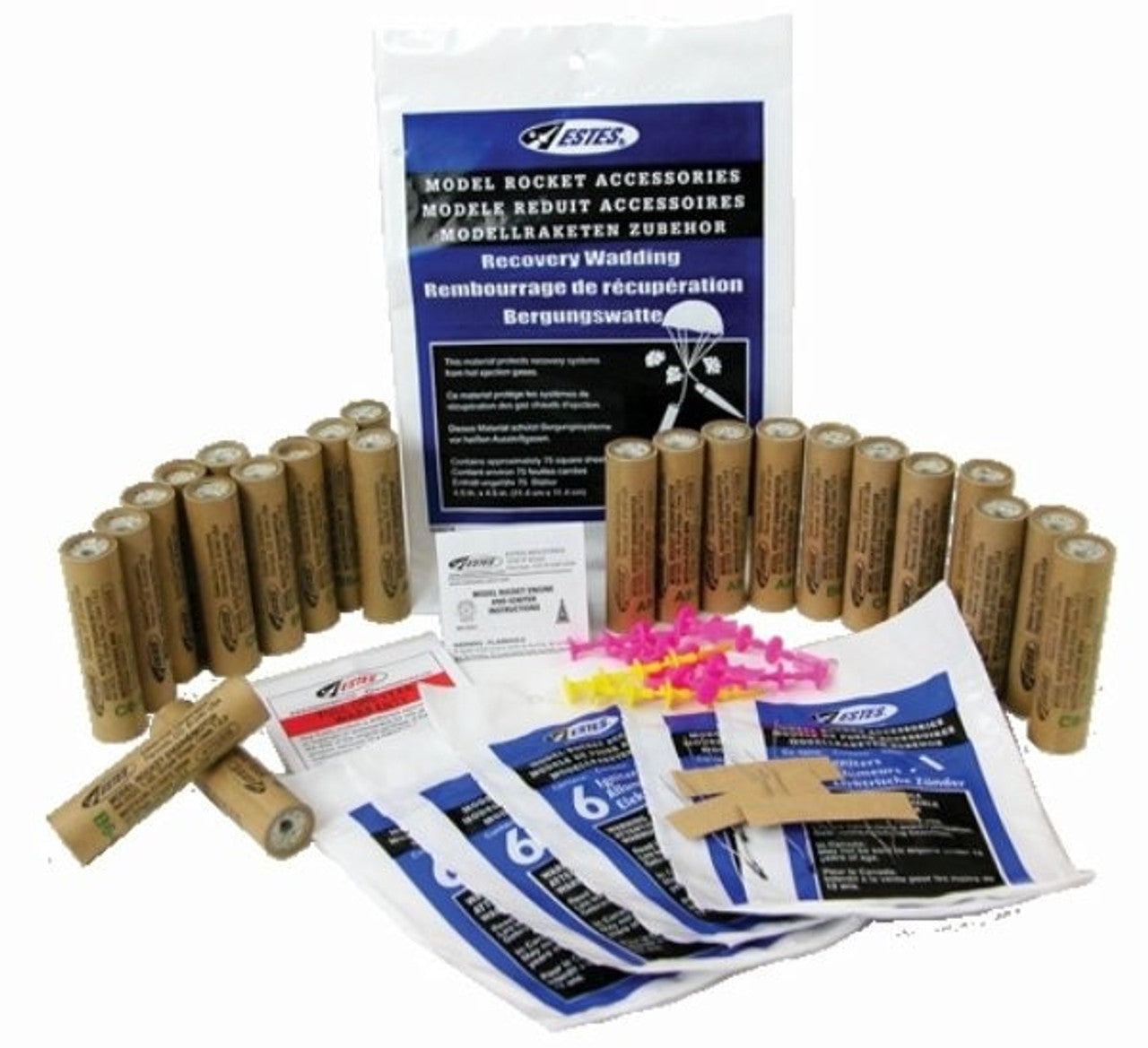 B6-0/B6-6 Standard Engines Educator Bulk Pack for Model Rockets (24) (EST1784)